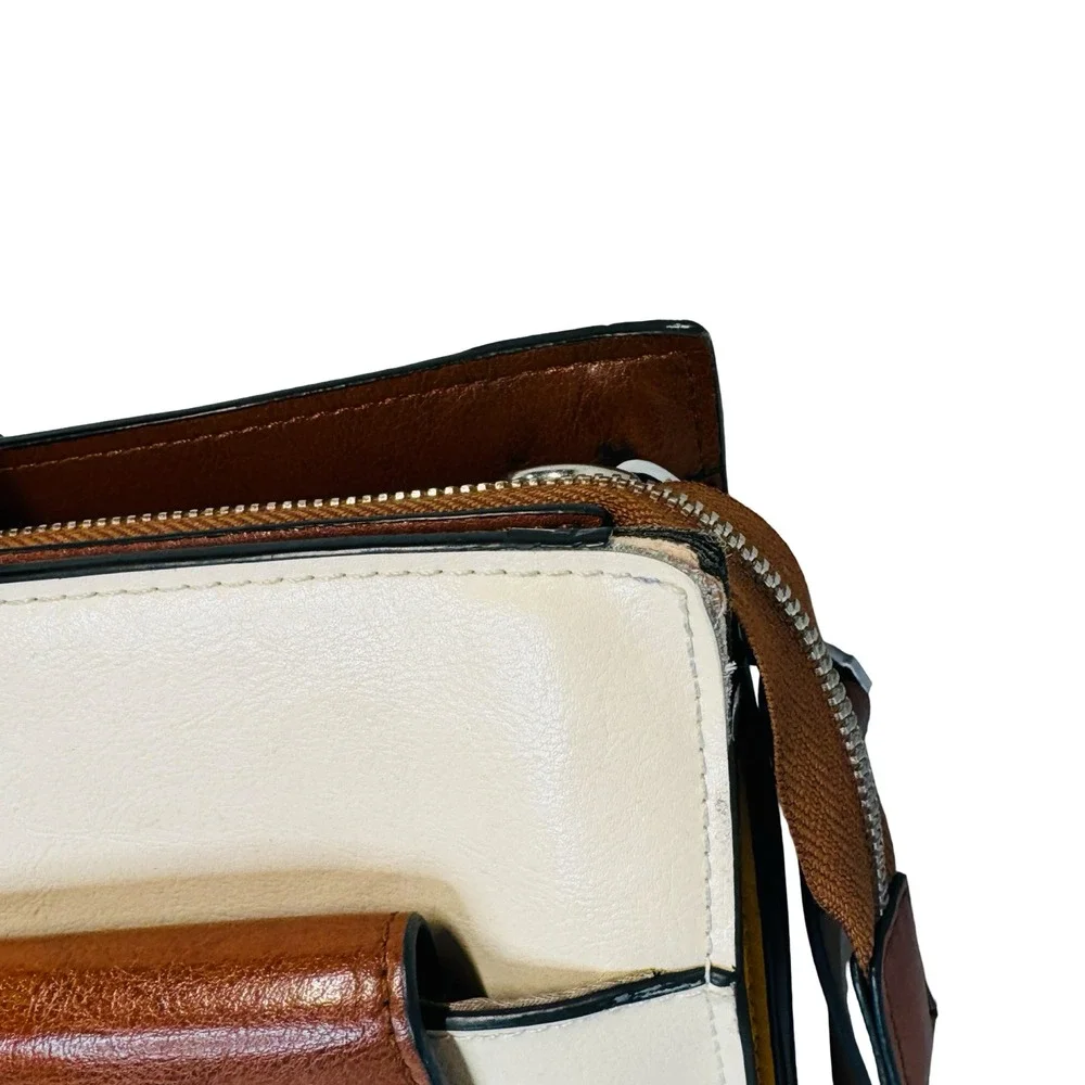 Bostanten Leather Laptop‎ Tote Briefcase Work Bag Multi Compartment Shoulder Bag